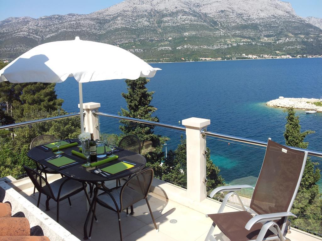 Villa Jade Apartments Front Row Sea View - Walk To Korcula Old Town Medvinjak Room photo
